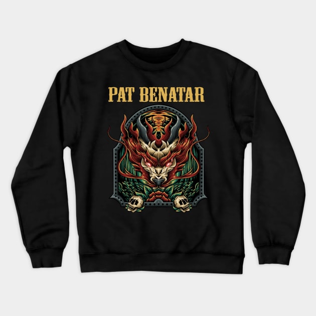 BENATAR THE PAT BAND Crewneck Sweatshirt by Bronze Archer